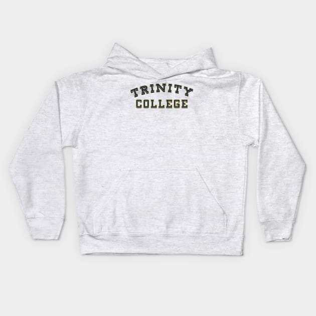 Trinity College Kids Hoodie by MiloAndOtis